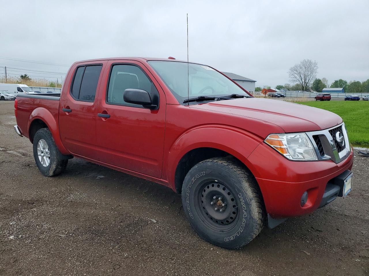 2014 Nissan Frontier Sv Red vin: 1N6AD0EV6EN729883