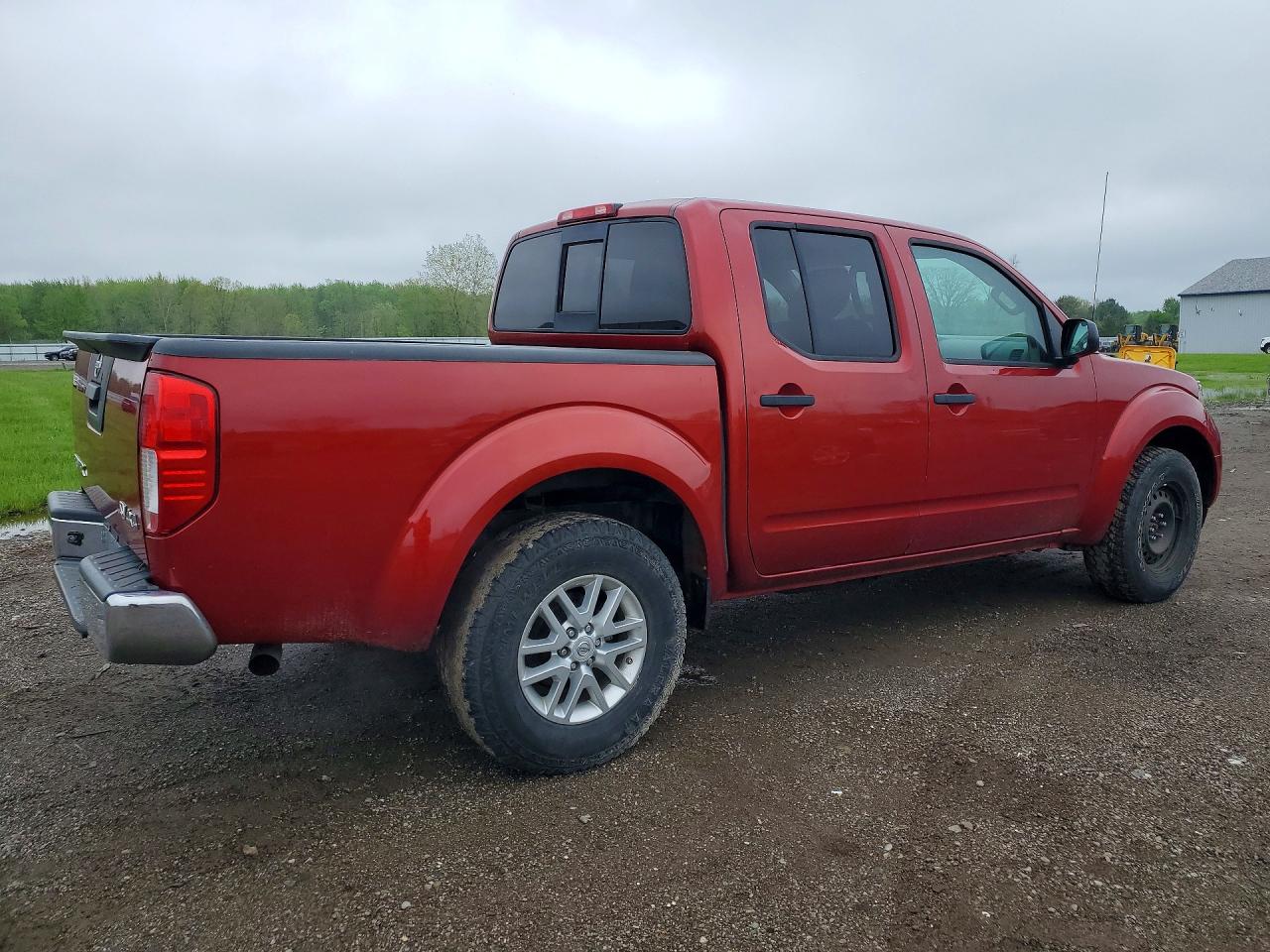 2014 Nissan Frontier Sv Red vin: 1N6AD0EV6EN729883