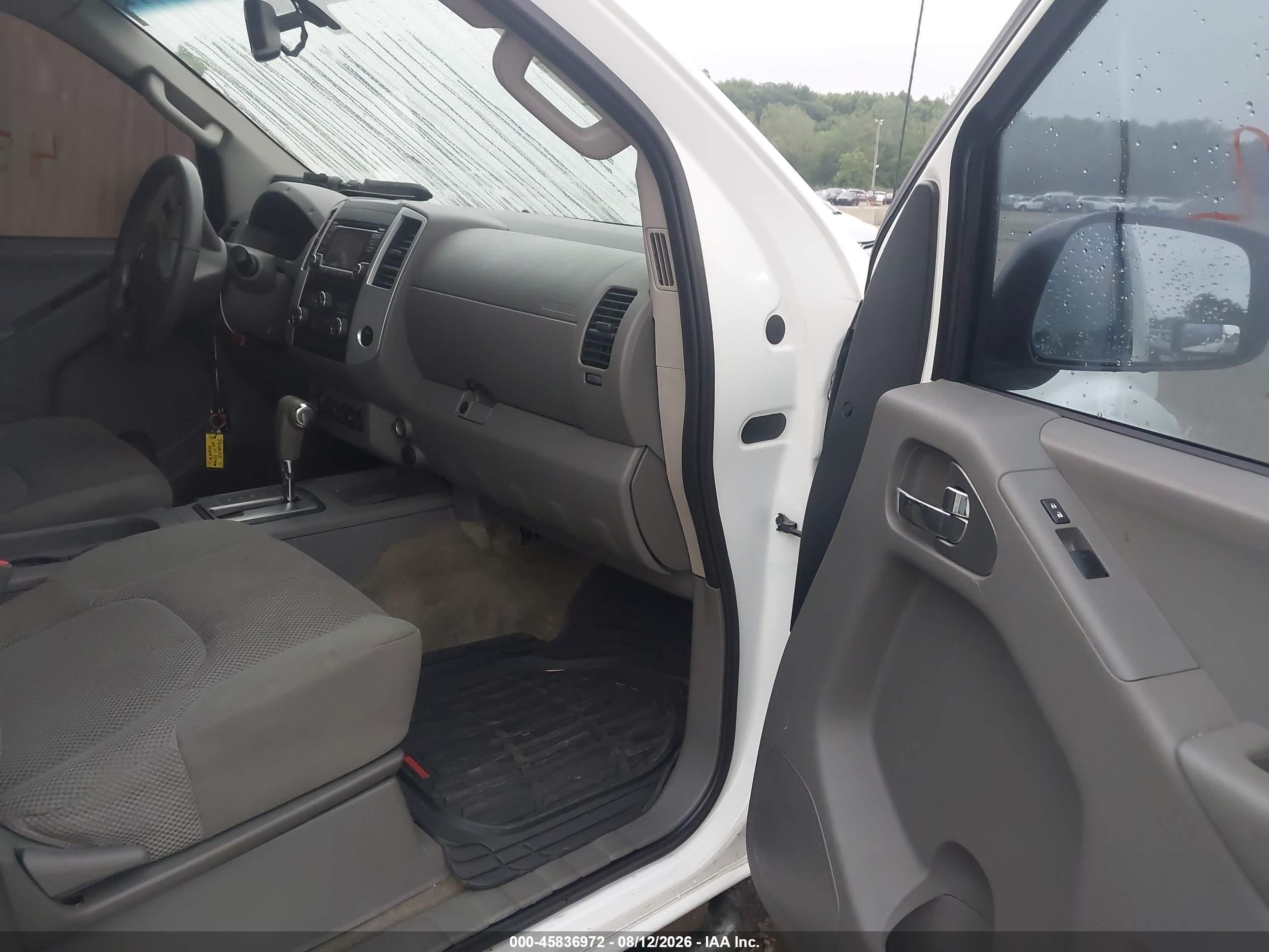 2015 Nissan Frontier Sv White vin: 1N6AD0EV6FN712650