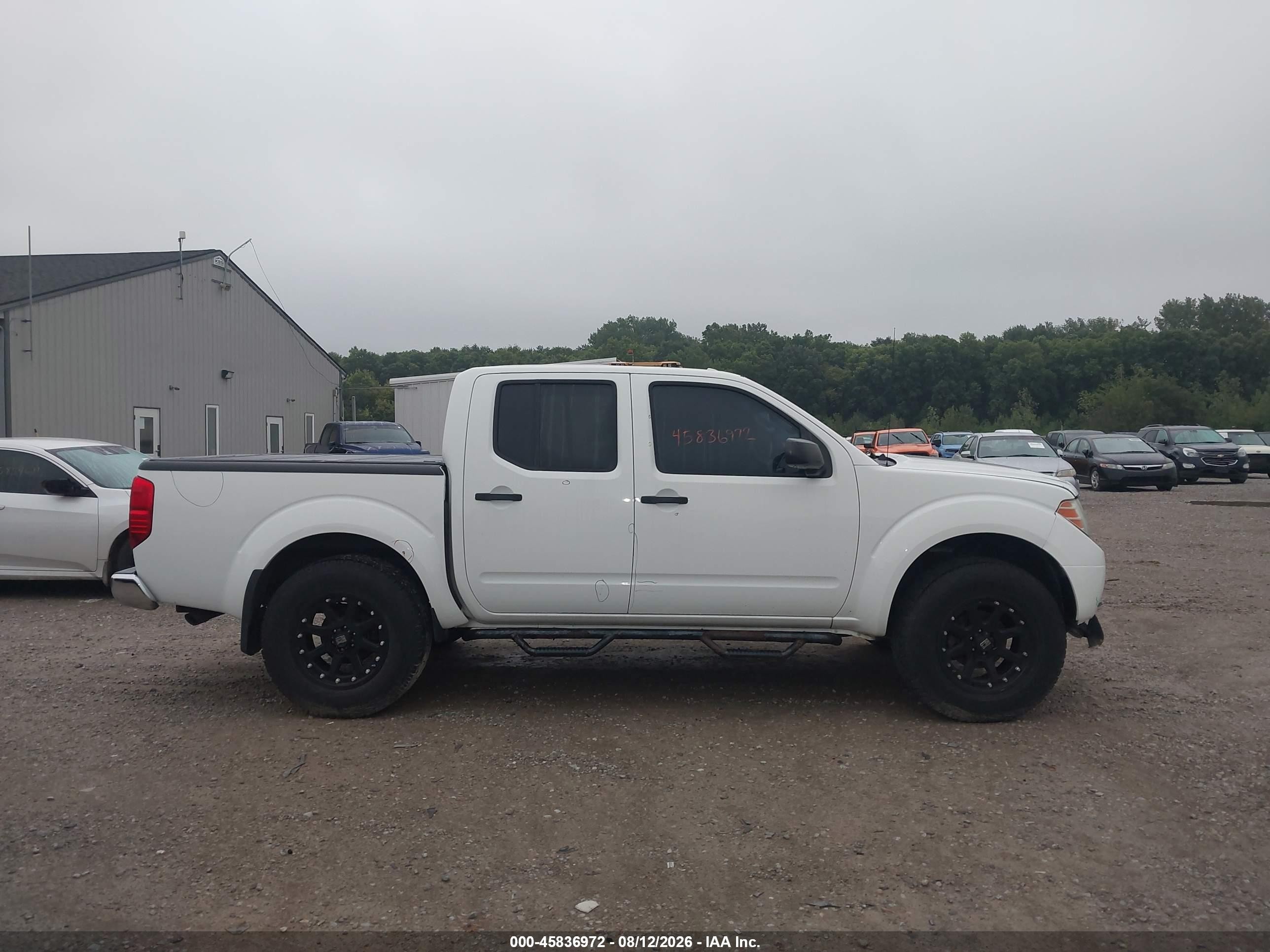 2015 Nissan Frontier Sv White vin: 1N6AD0EV6FN712650