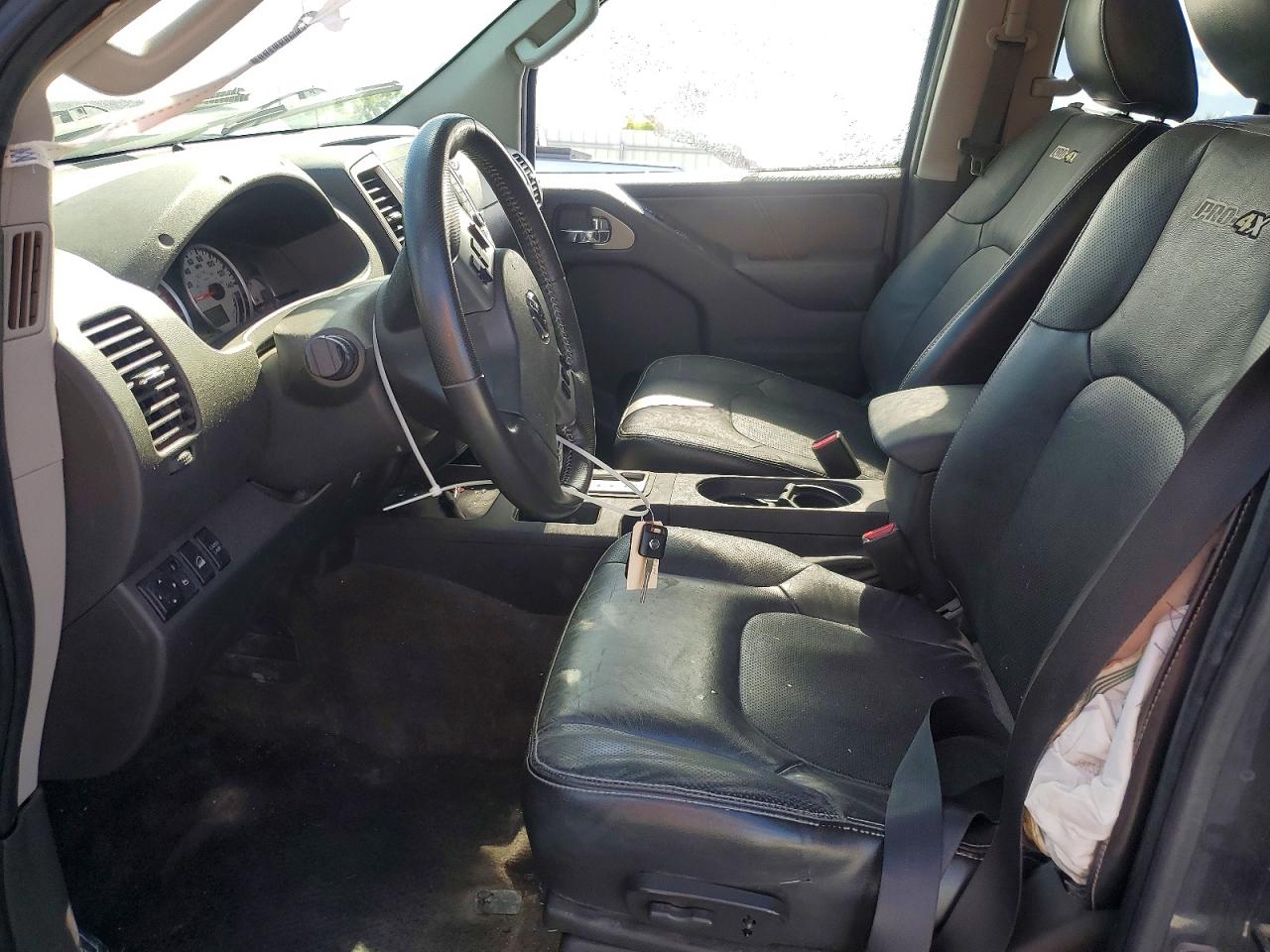 2015 Nissan Frontier Pro-4x Gray vin: 1N6AD0EV6FN717301