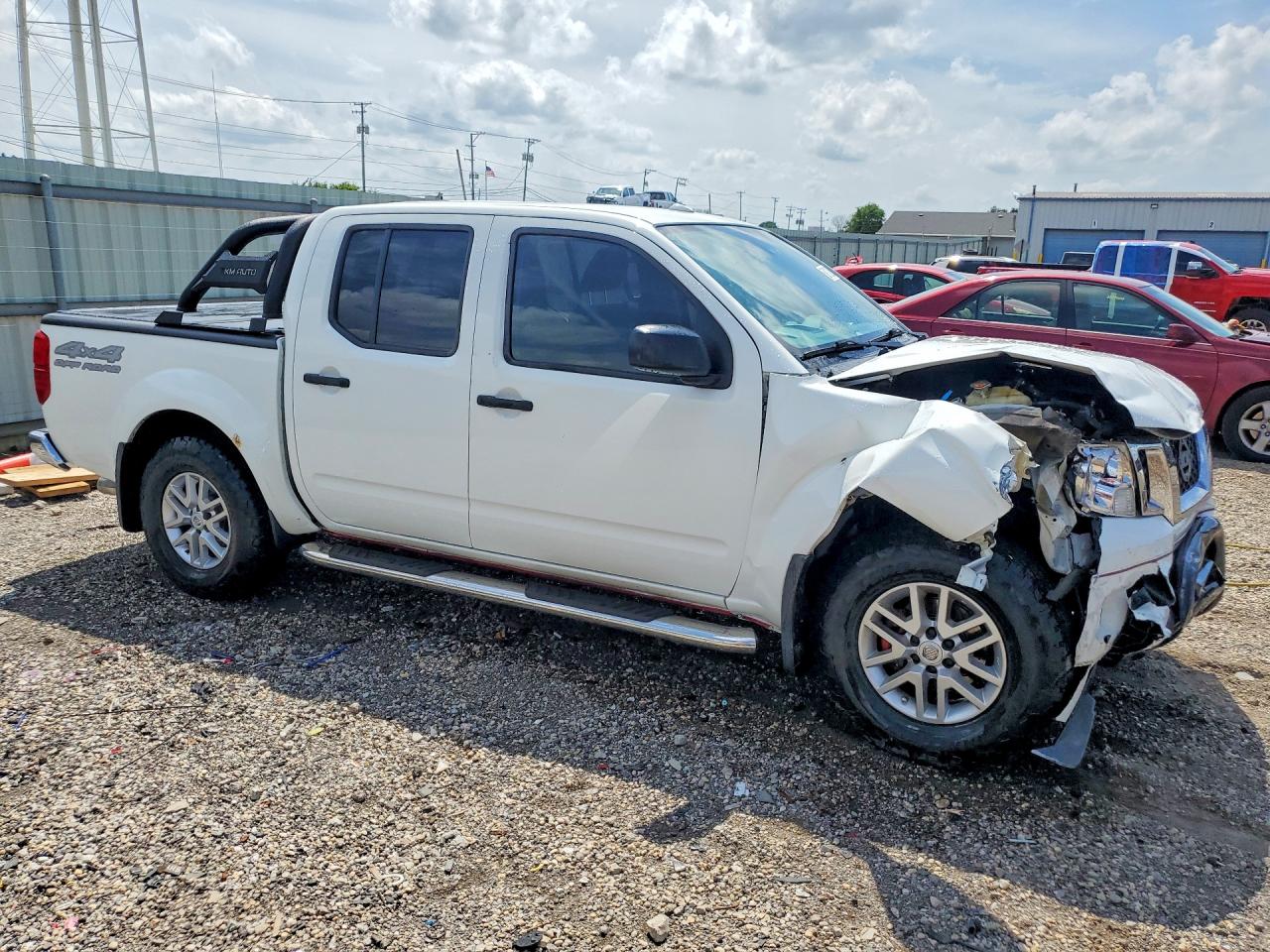 2015 Nissan Frontier S/sv/sl/pro-4x White vin: 1N6AD0EV6FN733868