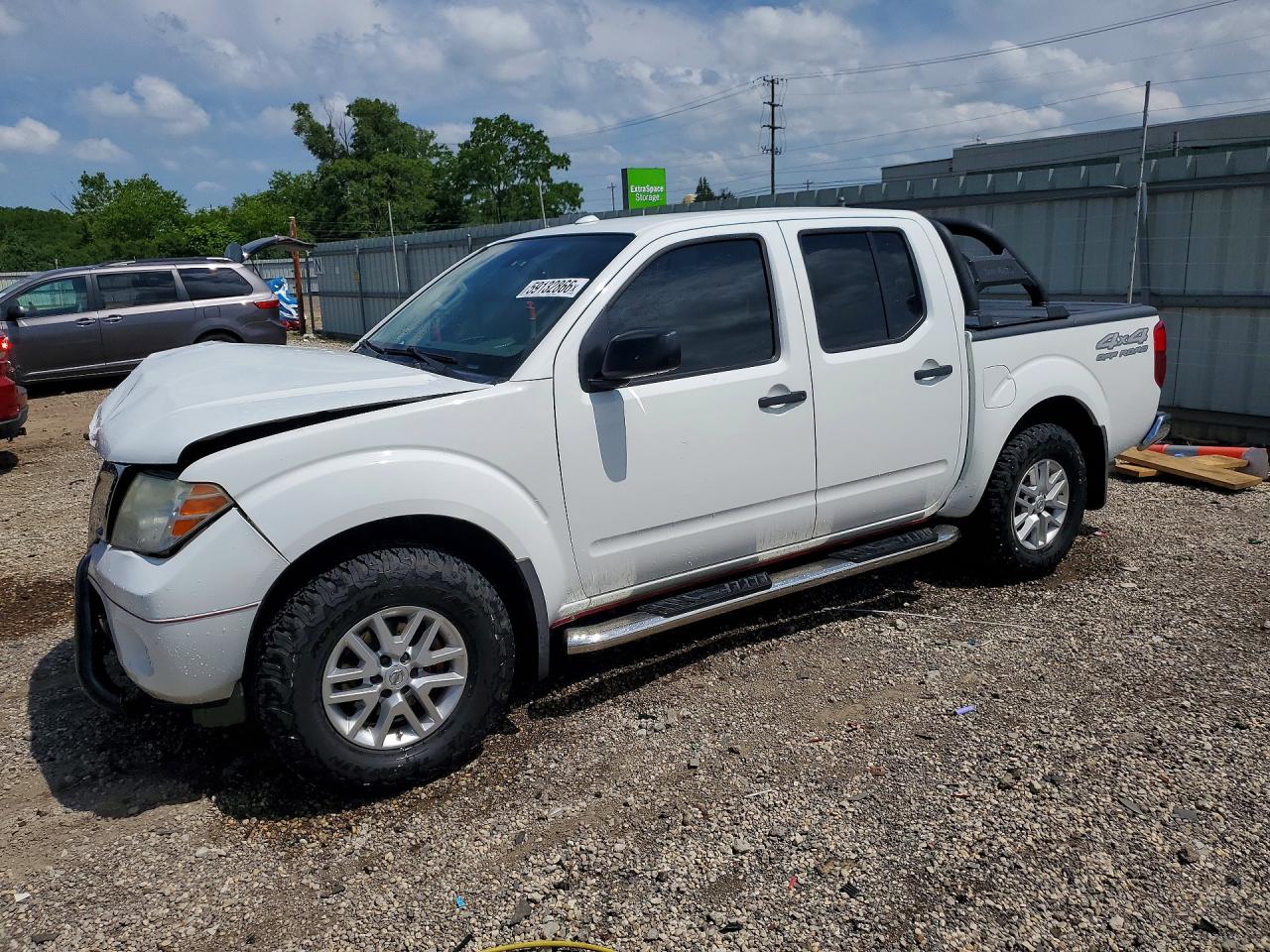 2015 Nissan Frontier S/sv/sl/pro-4x White vin: 1N6AD0EV6FN733868