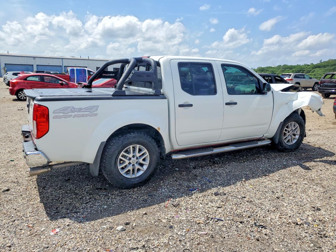 2015 Nissan Frontier S/sv/sl/pro-4x White vin: 1N6AD0EV6FN733868