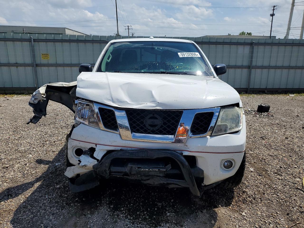 2015 Nissan Frontier S/sv/sl/pro-4x White vin: 1N6AD0EV6FN733868