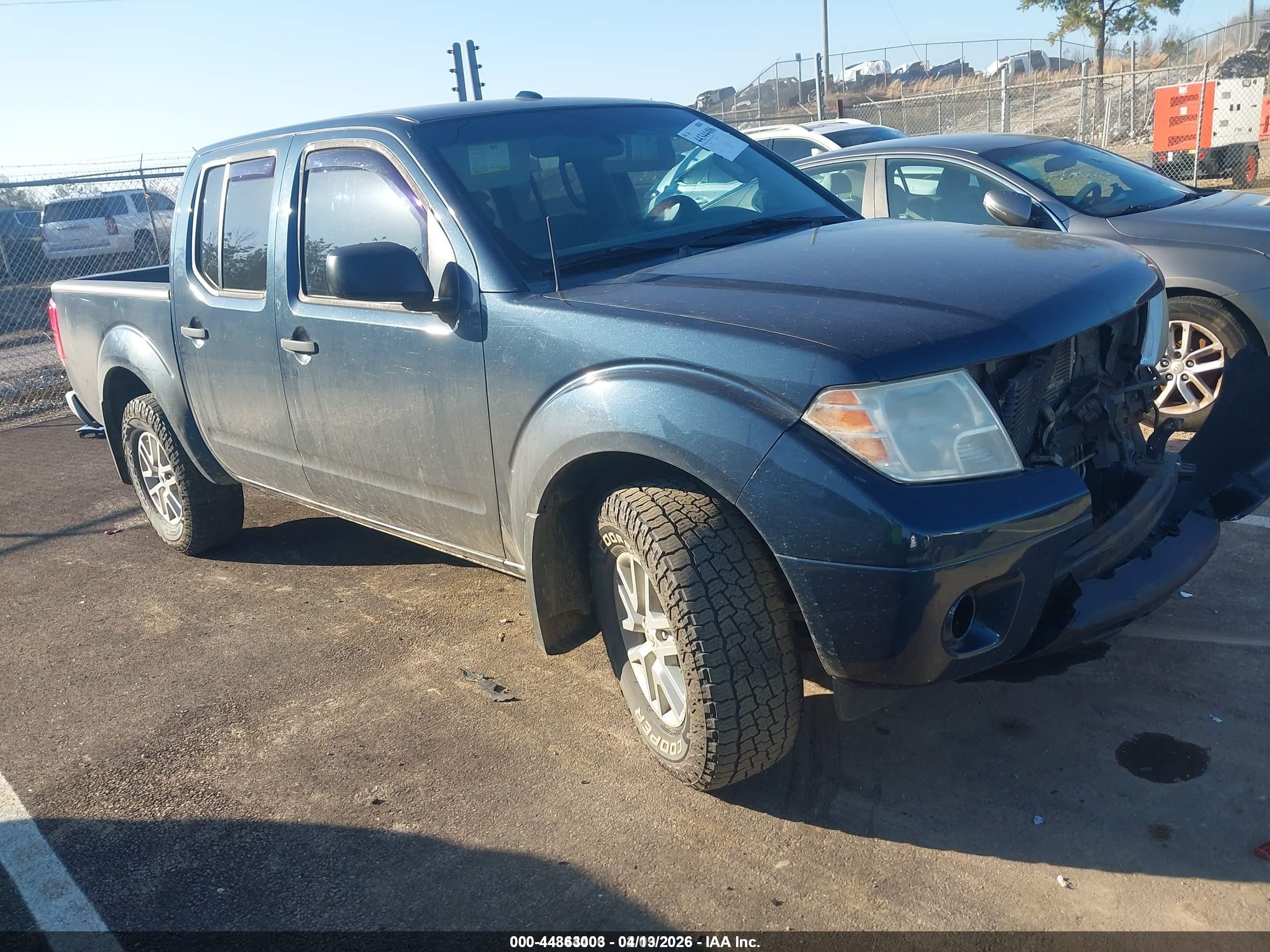 2015 Nissan Frontier Sv Light Blue vin: 1N6AD0EV6FN763890