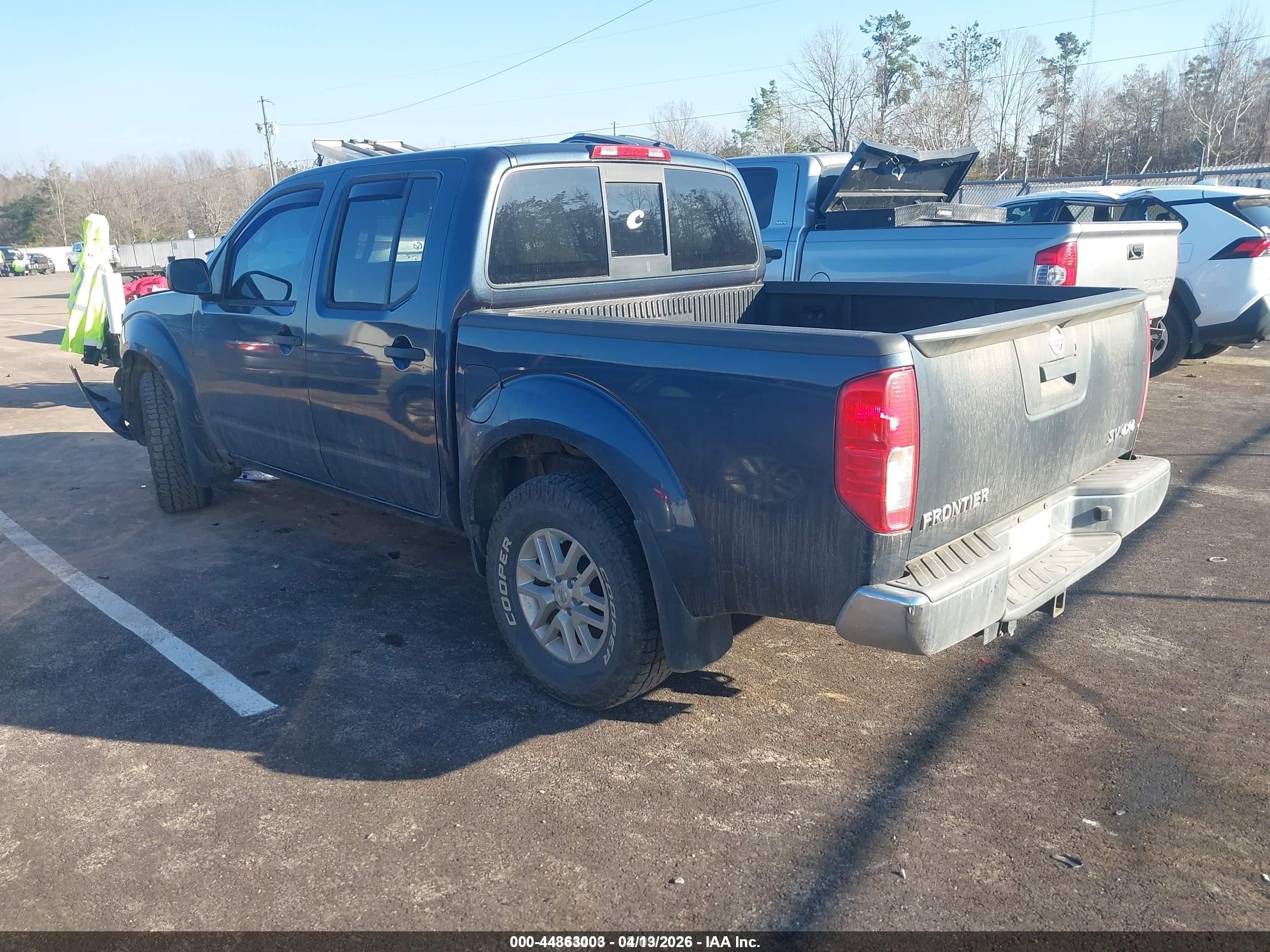 2015 Nissan Frontier Sv Light Blue vin: 1N6AD0EV6FN763890