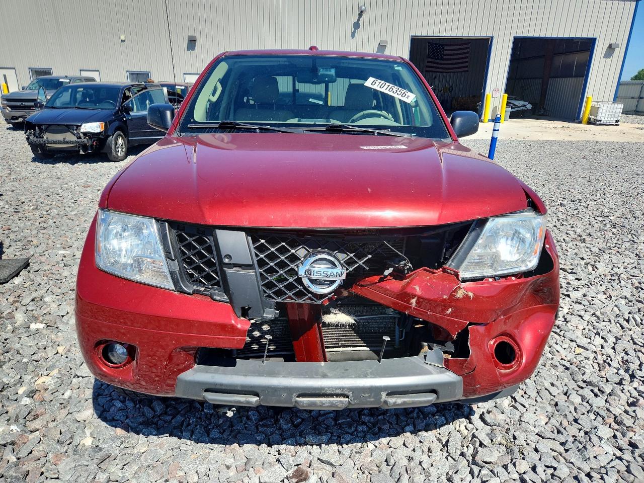 2015 Nissan Frontier S Red vin: 1N6AD0EV6FN769091