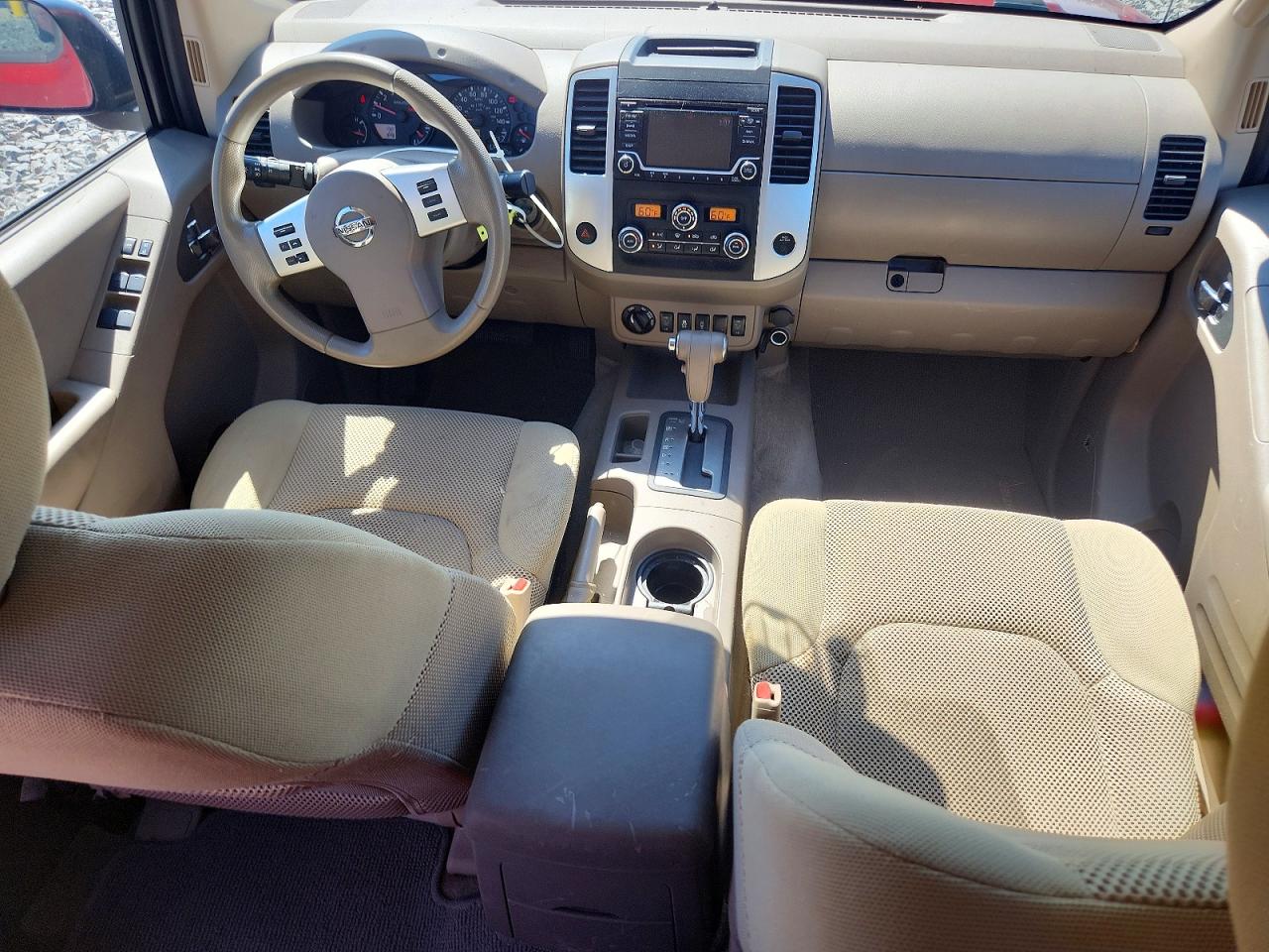 2015 Nissan Frontier S Red vin: 1N6AD0EV6FN769091