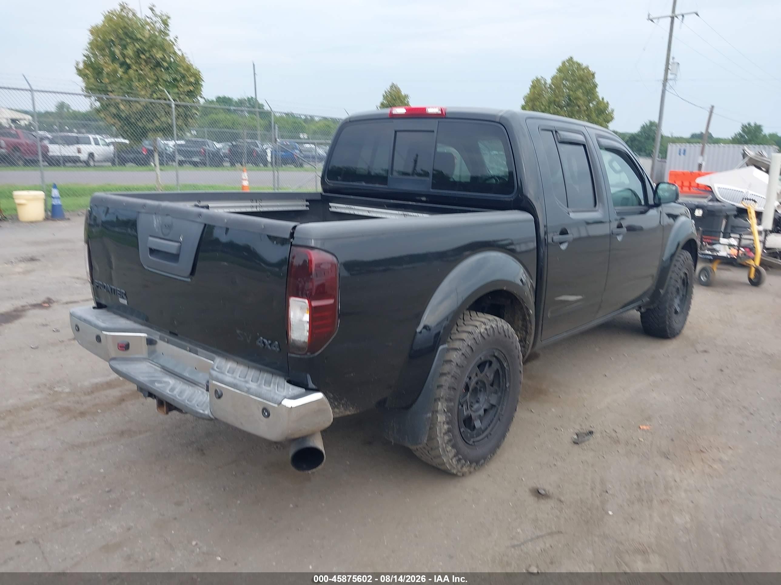 2017 Nissan Frontier Sv Черный vin: 1N6AD0EV6HN772849
