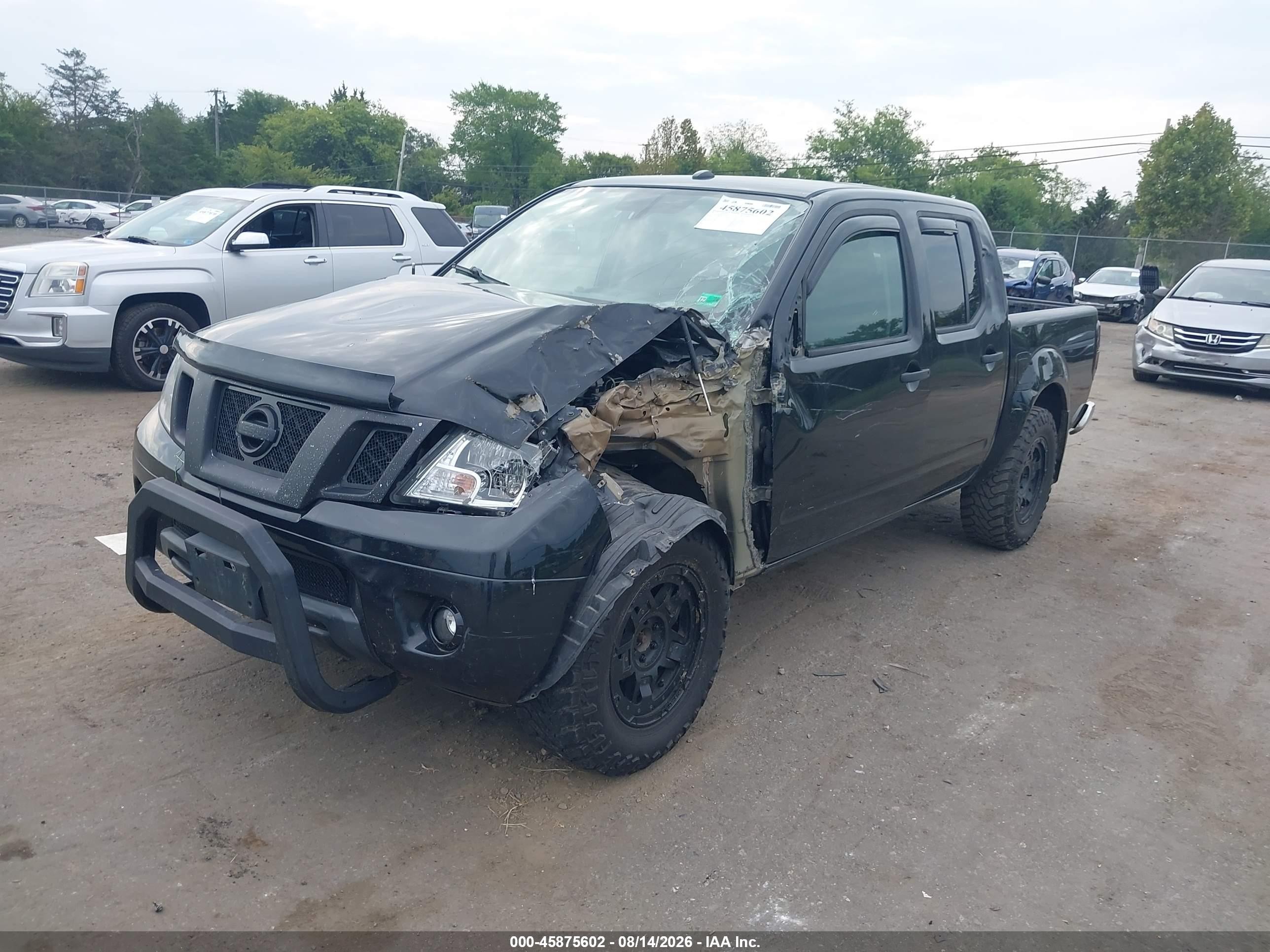 2017 Nissan Frontier Sv Черный vin: 1N6AD0EV6HN772849