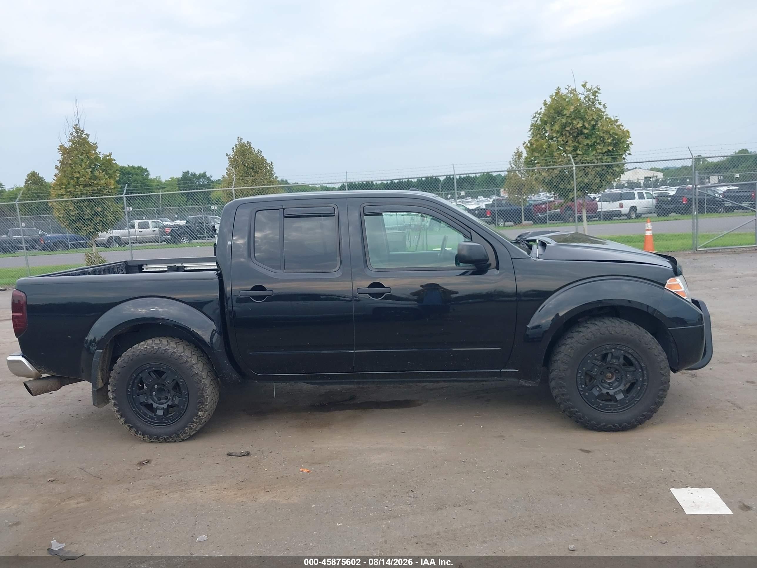 2017 Nissan Frontier Sv Черный vin: 1N6AD0EV6HN772849
