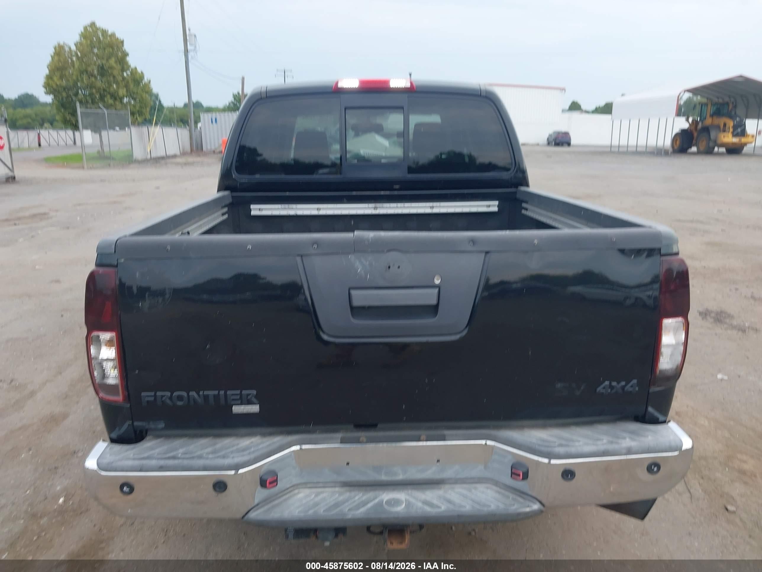 2017 Nissan Frontier Sv Черный vin: 1N6AD0EV6HN772849