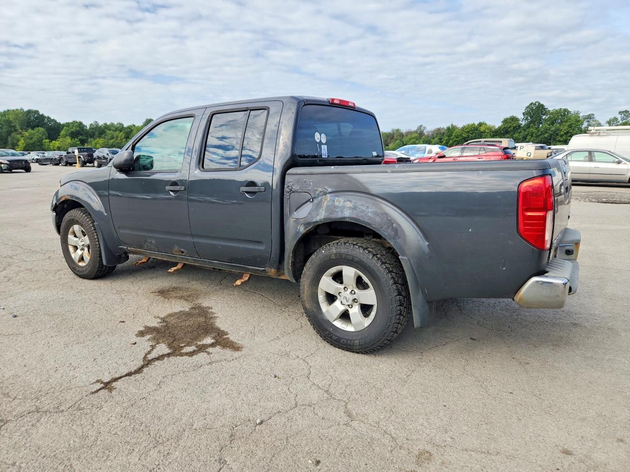 2010 Nissan Frontier Se V6 Gray vin: 1N6AD0EV7AC400793
