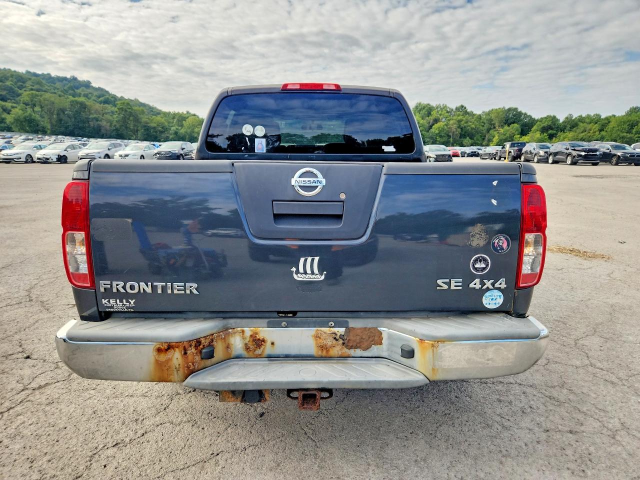 2010 Nissan Frontier Se V6 Gray vin: 1N6AD0EV7AC400793