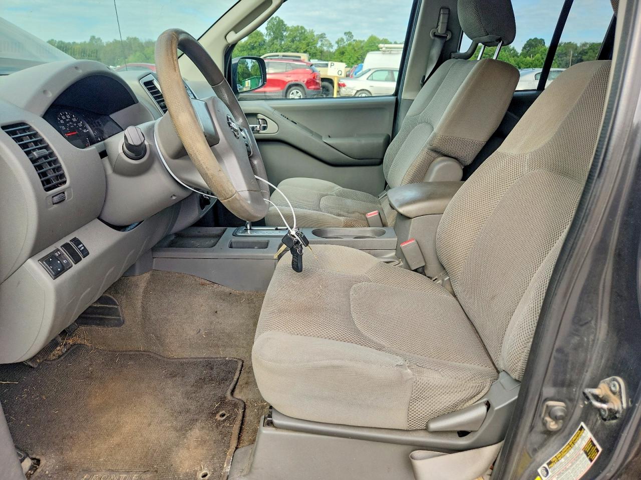 2010 Nissan Frontier Se V6 Gray vin: 1N6AD0EV7AC400793