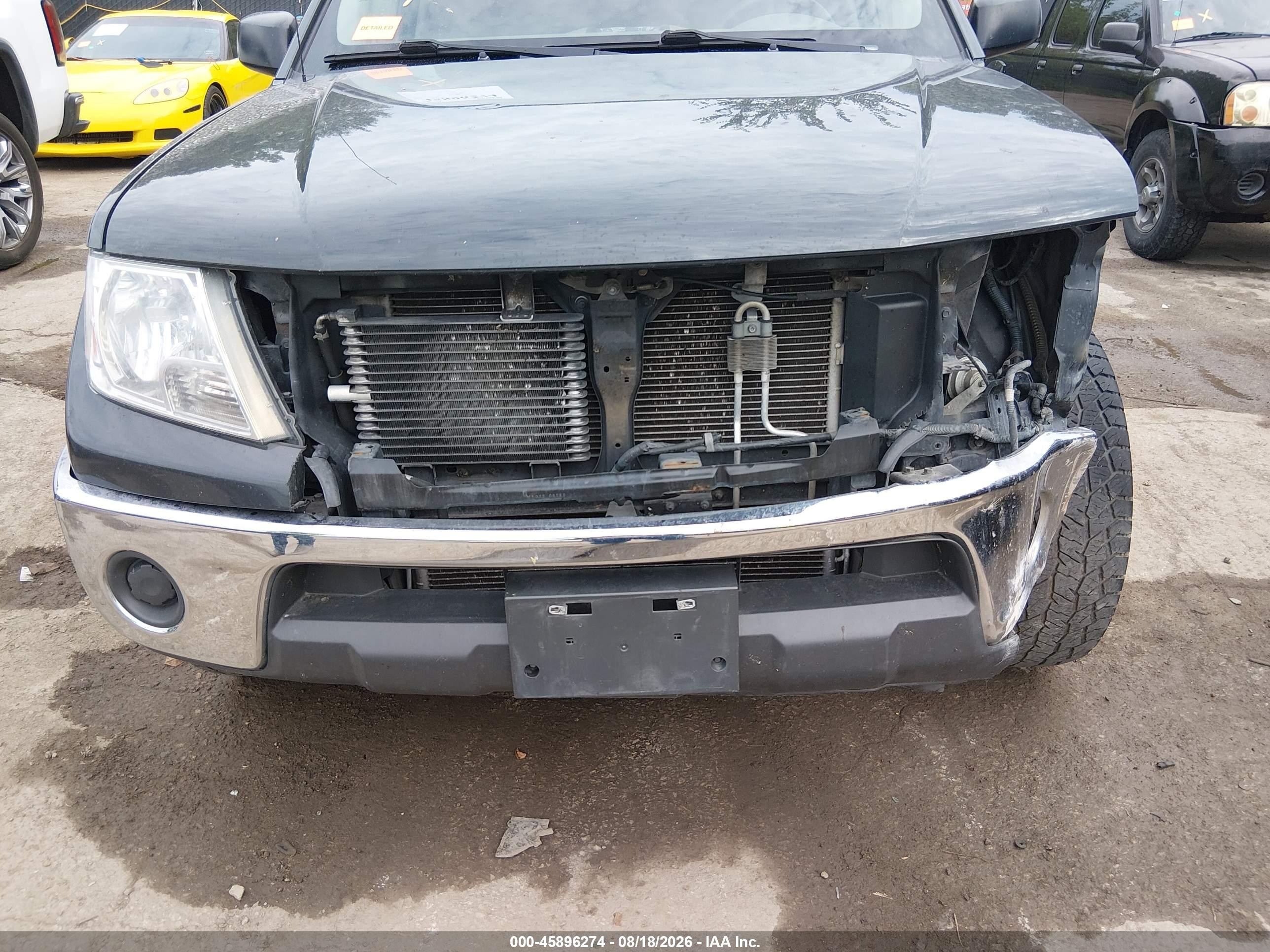 2010 Nissan Frontier Se Черный vin: 1N6AD0EV7AC401961