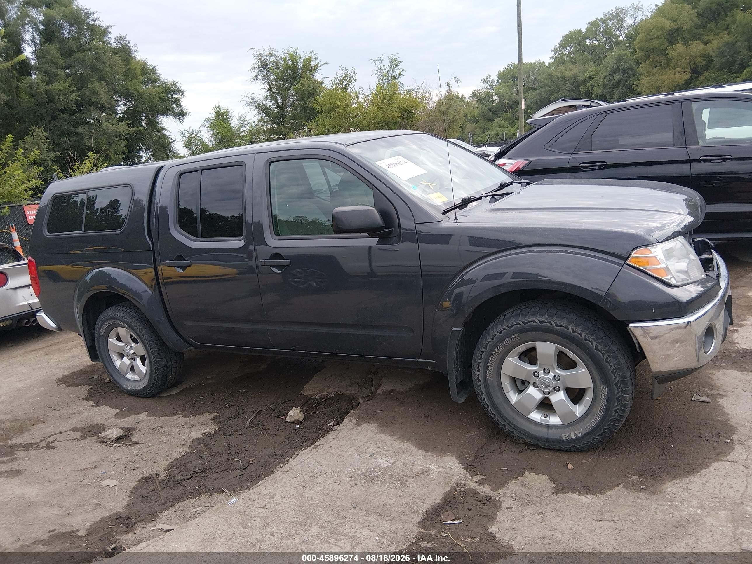 2010 Nissan Frontier Se Черный vin: 1N6AD0EV7AC401961