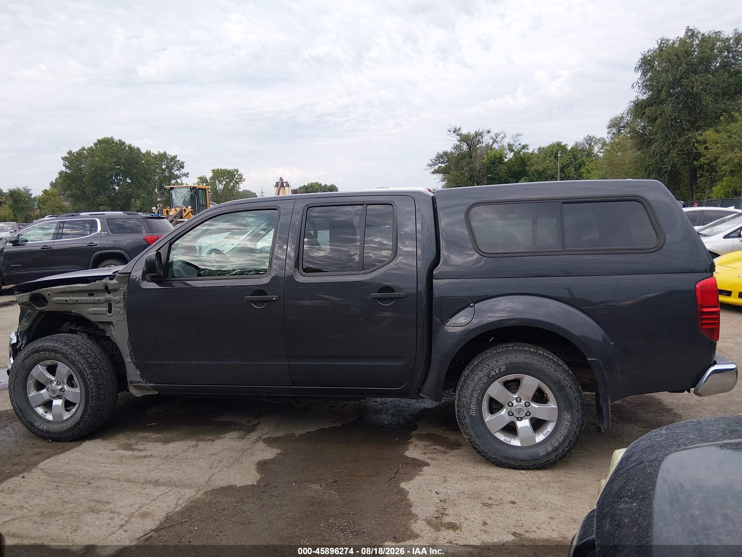 2010 Nissan Frontier Se Черный vin: 1N6AD0EV7AC401961