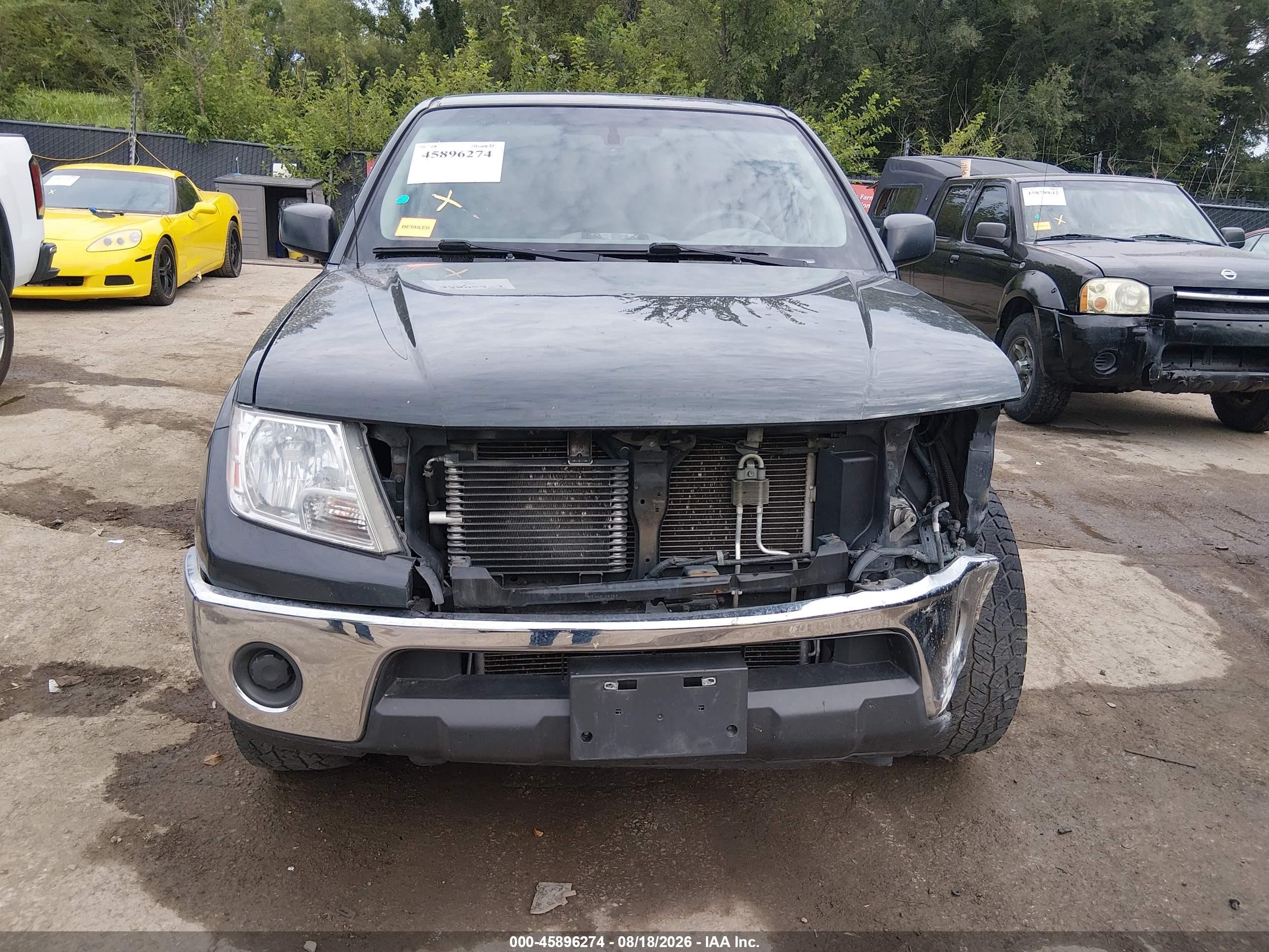 2010 Nissan Frontier Se Черный vin: 1N6AD0EV7AC401961