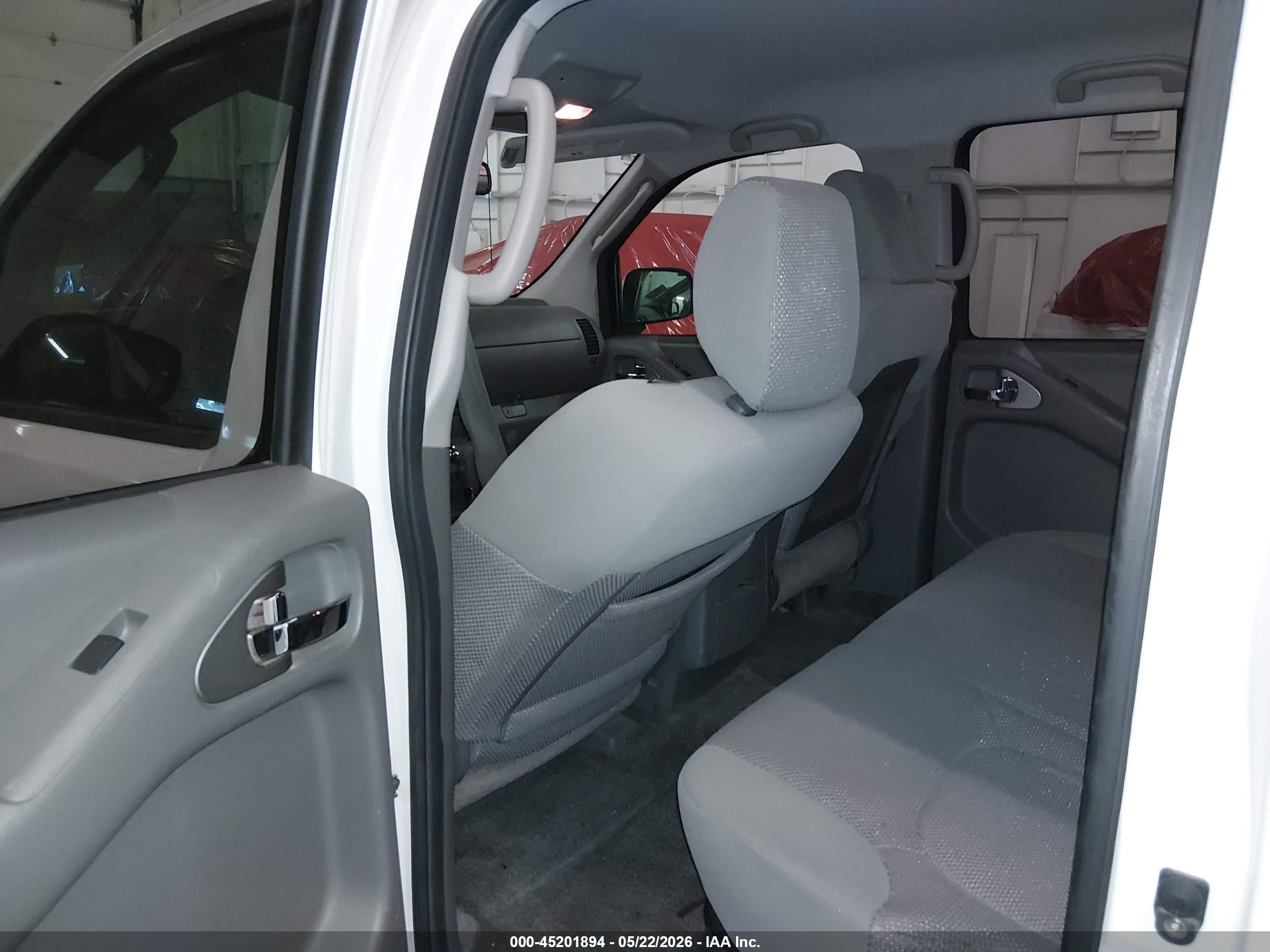 2011 Nissan Frontier Sv White vin: 1N6AD0EV7BC404280