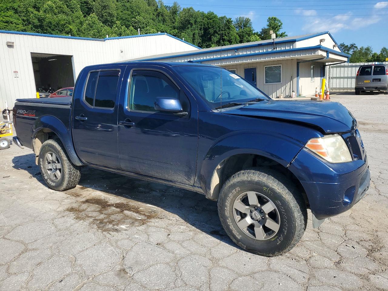 2011 Nissan Frontier S Blue vin: 1N6AD0EV7BC414937