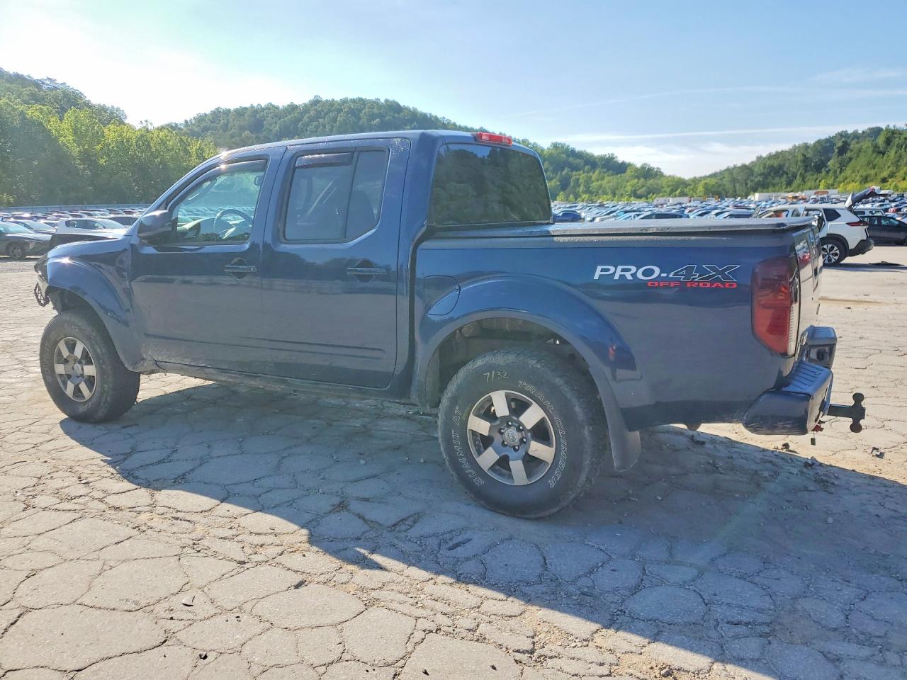 2011 Nissan Frontier S Blue vin: 1N6AD0EV7BC414937