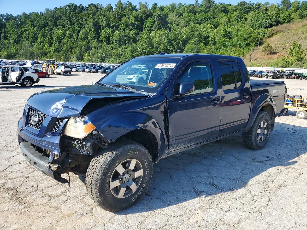 2011 Nissan Frontier S Blue vin: 1N6AD0EV7BC414937