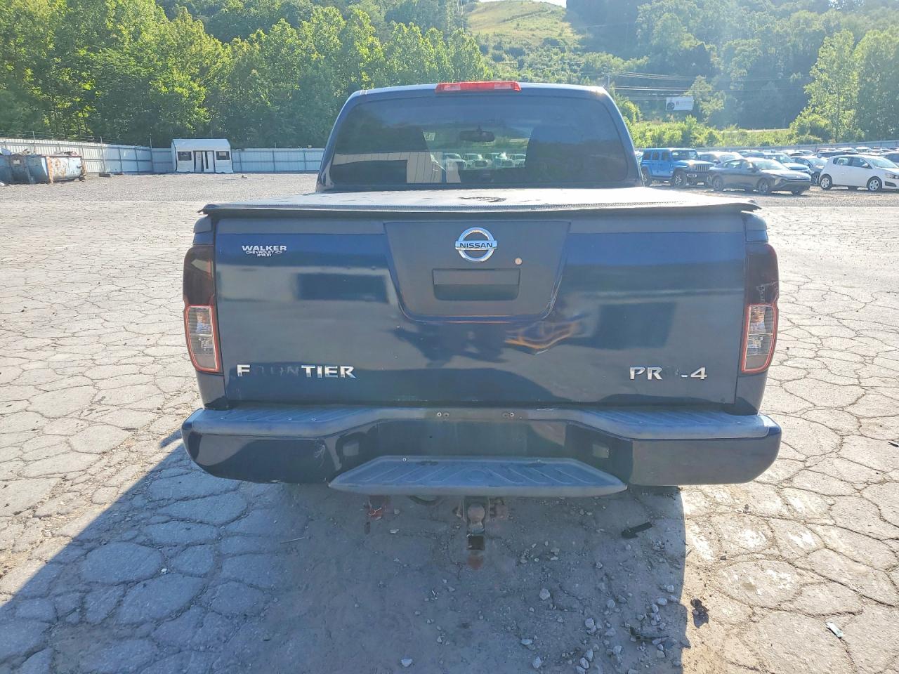 2011 Nissan Frontier S Blue vin: 1N6AD0EV7BC414937