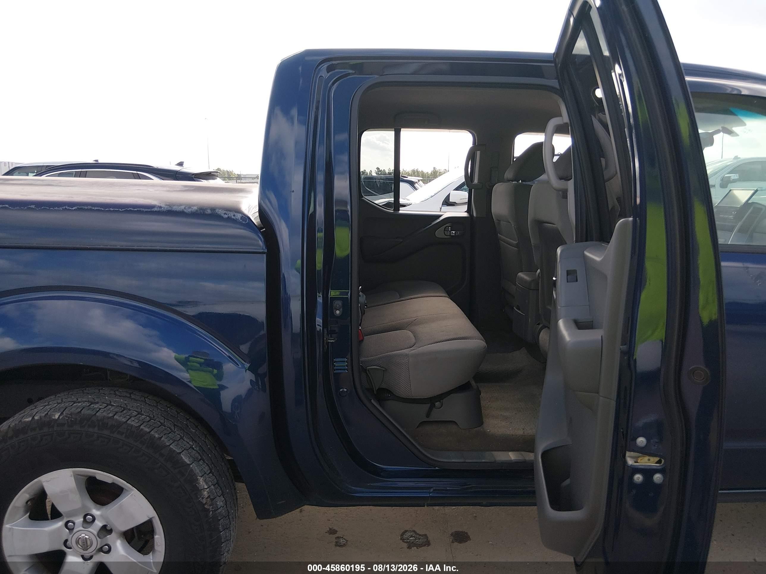 2011 Nissan Frontier Sv Синий vin: 1N6AD0EV7BC430605