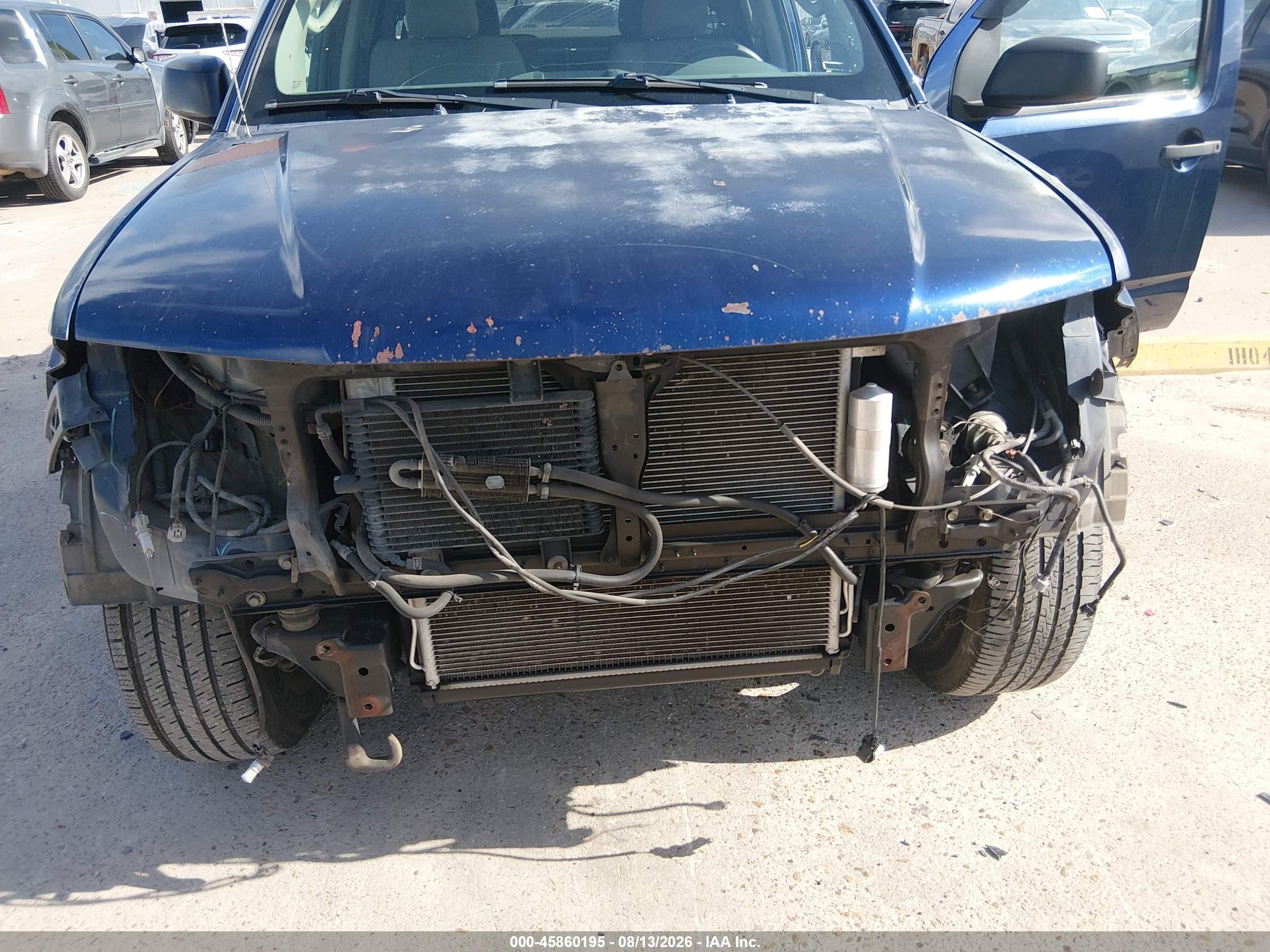 2011 Nissan Frontier Sv Синий vin: 1N6AD0EV7BC430605