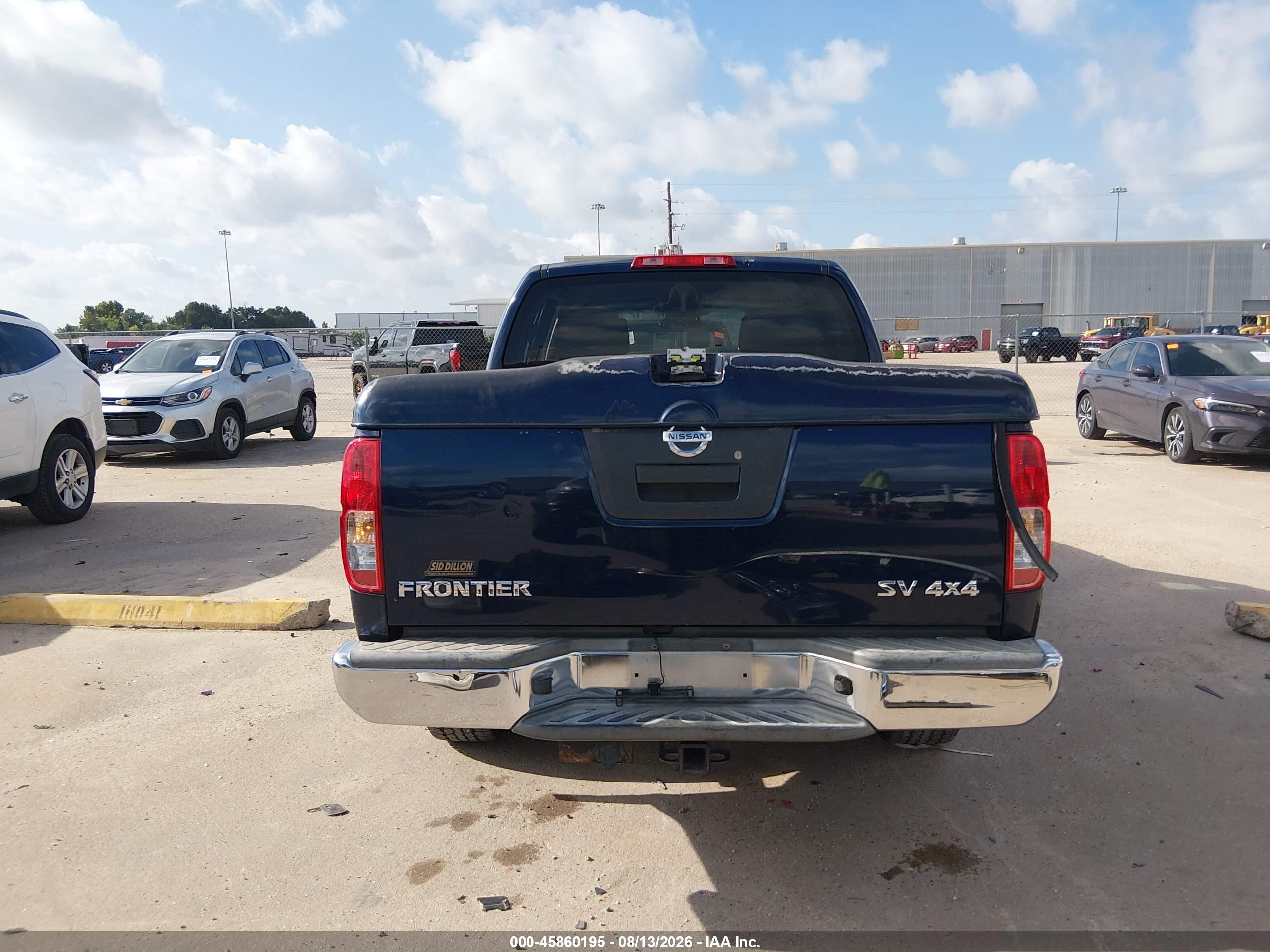 2011 Nissan Frontier Sv Синий vin: 1N6AD0EV7BC430605