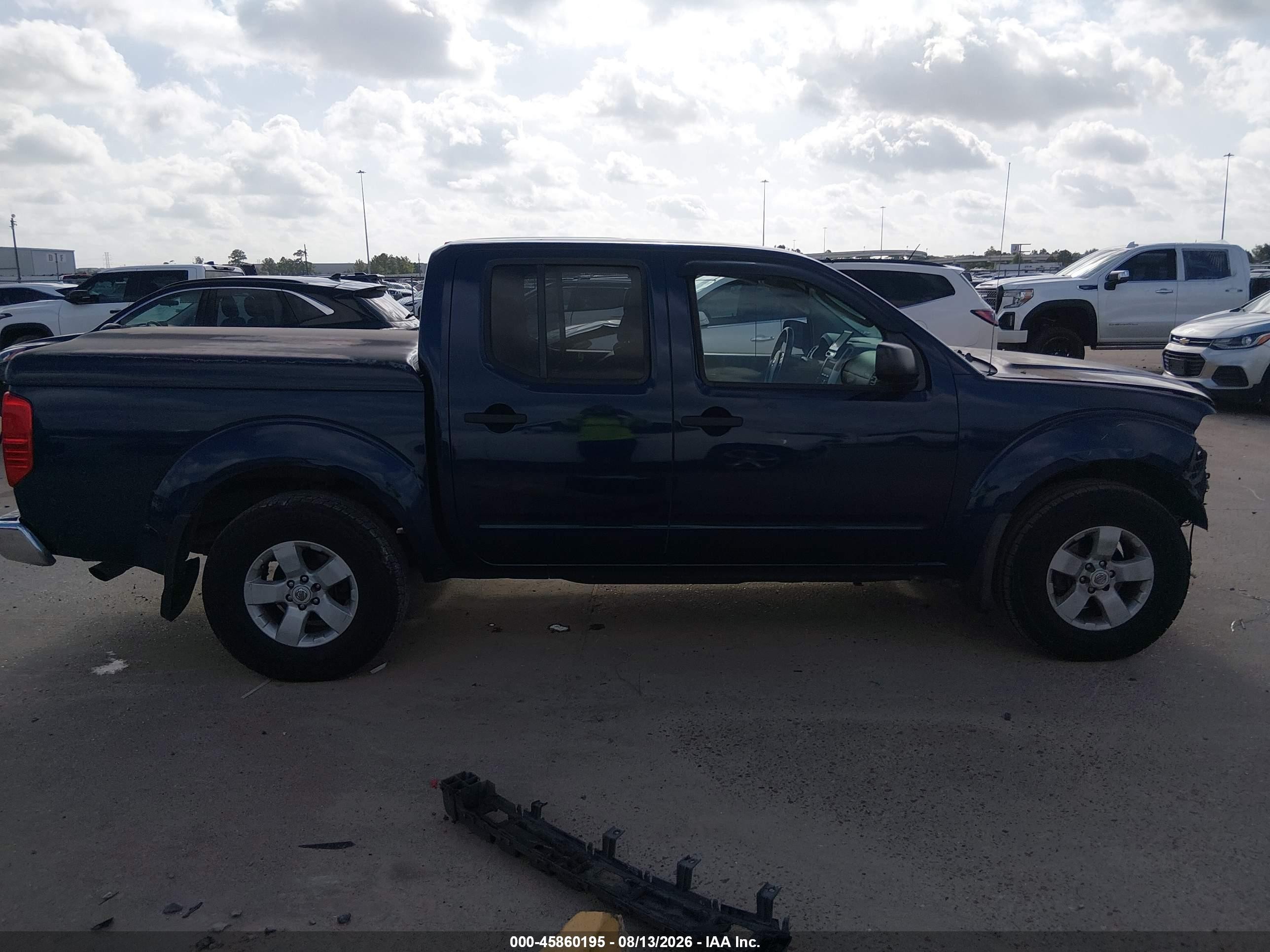 2011 Nissan Frontier Sv Синий vin: 1N6AD0EV7BC430605