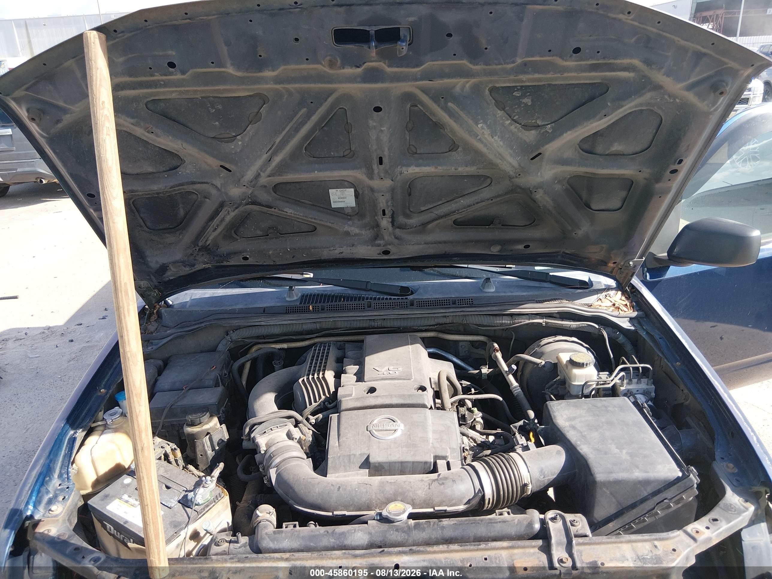 2011 Nissan Frontier Sv Синий vin: 1N6AD0EV7BC430605