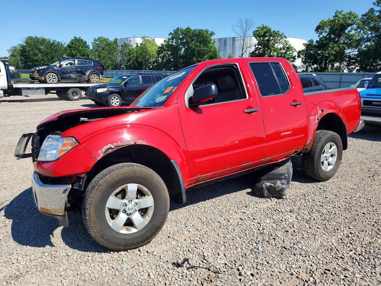 2011 Nissan Frontier S/sv/sl/pro-4x Red vin: 1N6AD0EV7BC434590