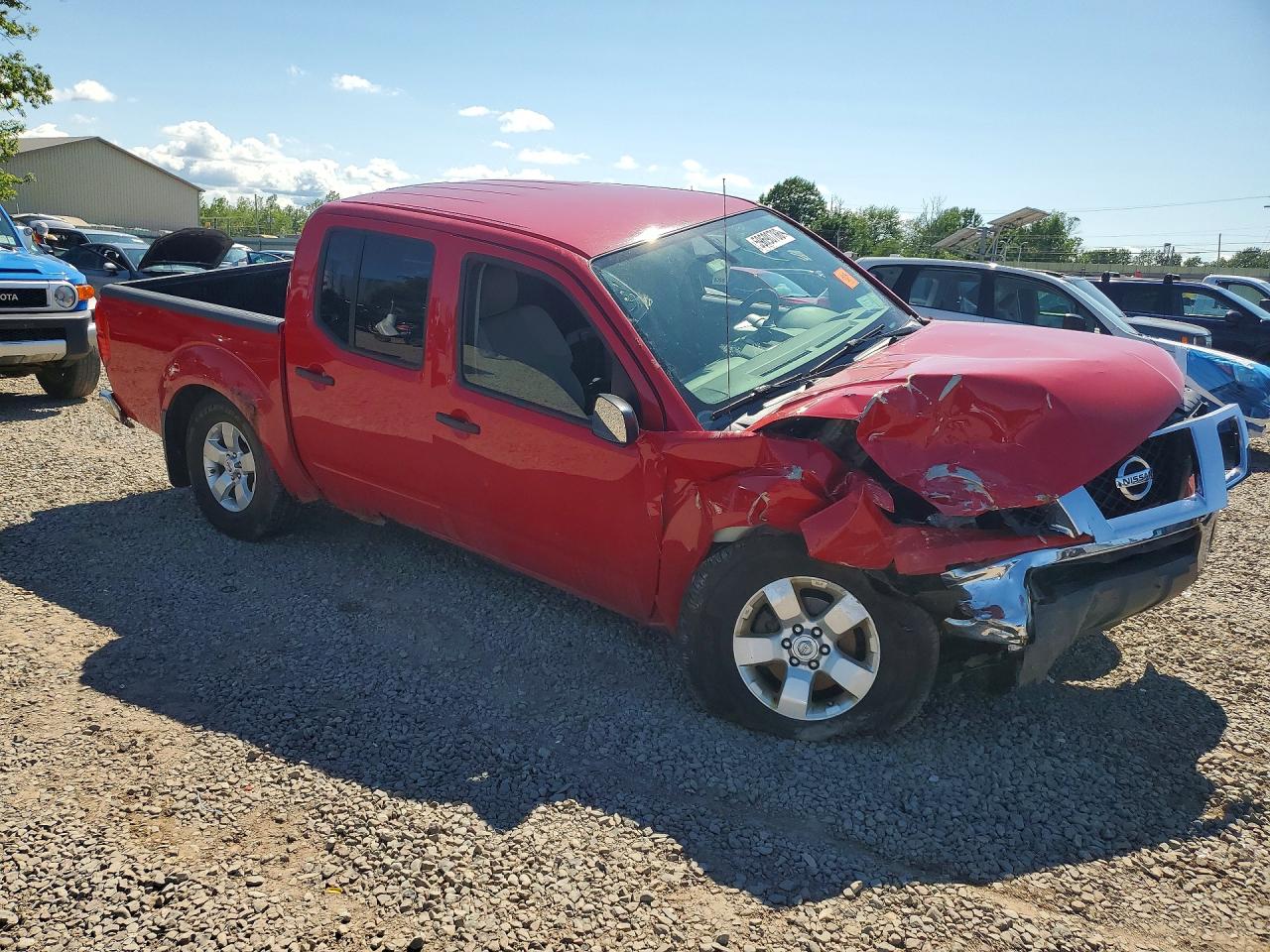 2011 Nissan Frontier S/sv/sl/pro-4x Red vin: 1N6AD0EV7BC434590
