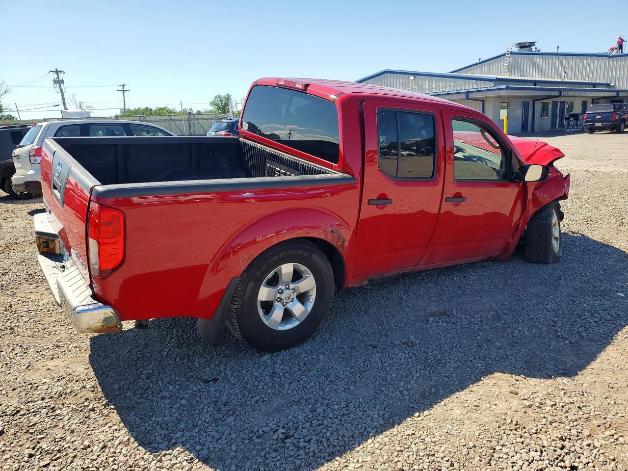 2011 Nissan Frontier S/sv/sl/pro-4x Red vin: 1N6AD0EV7BC434590