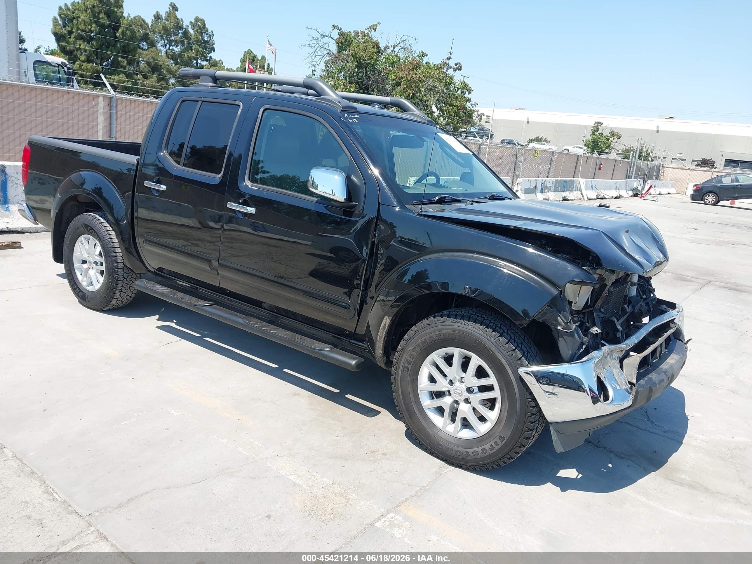 2011 Nissan Frontier Sl Black vin: 1N6AD0EV7BC440969