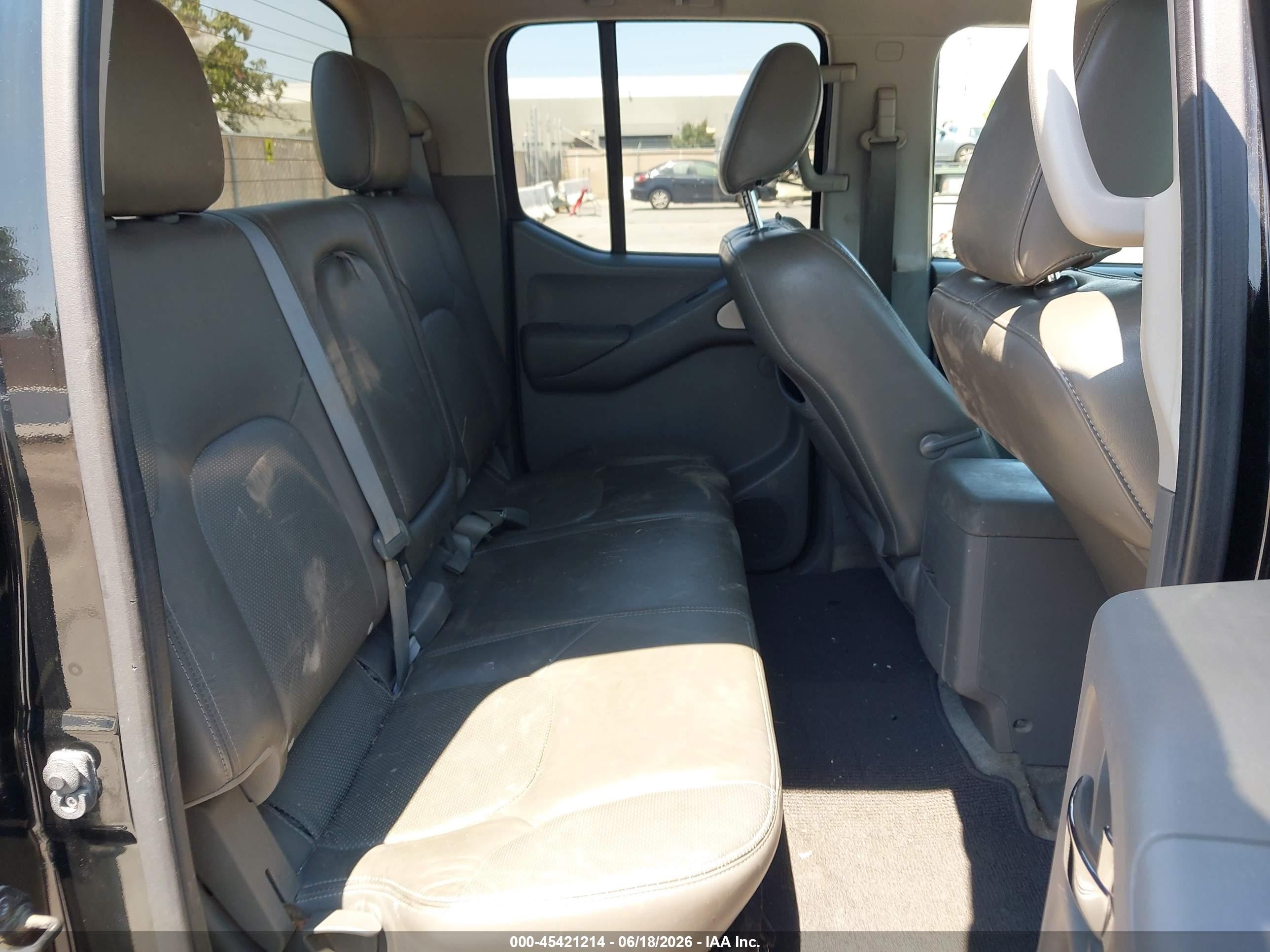 2011 Nissan Frontier Sl Black vin: 1N6AD0EV7BC440969