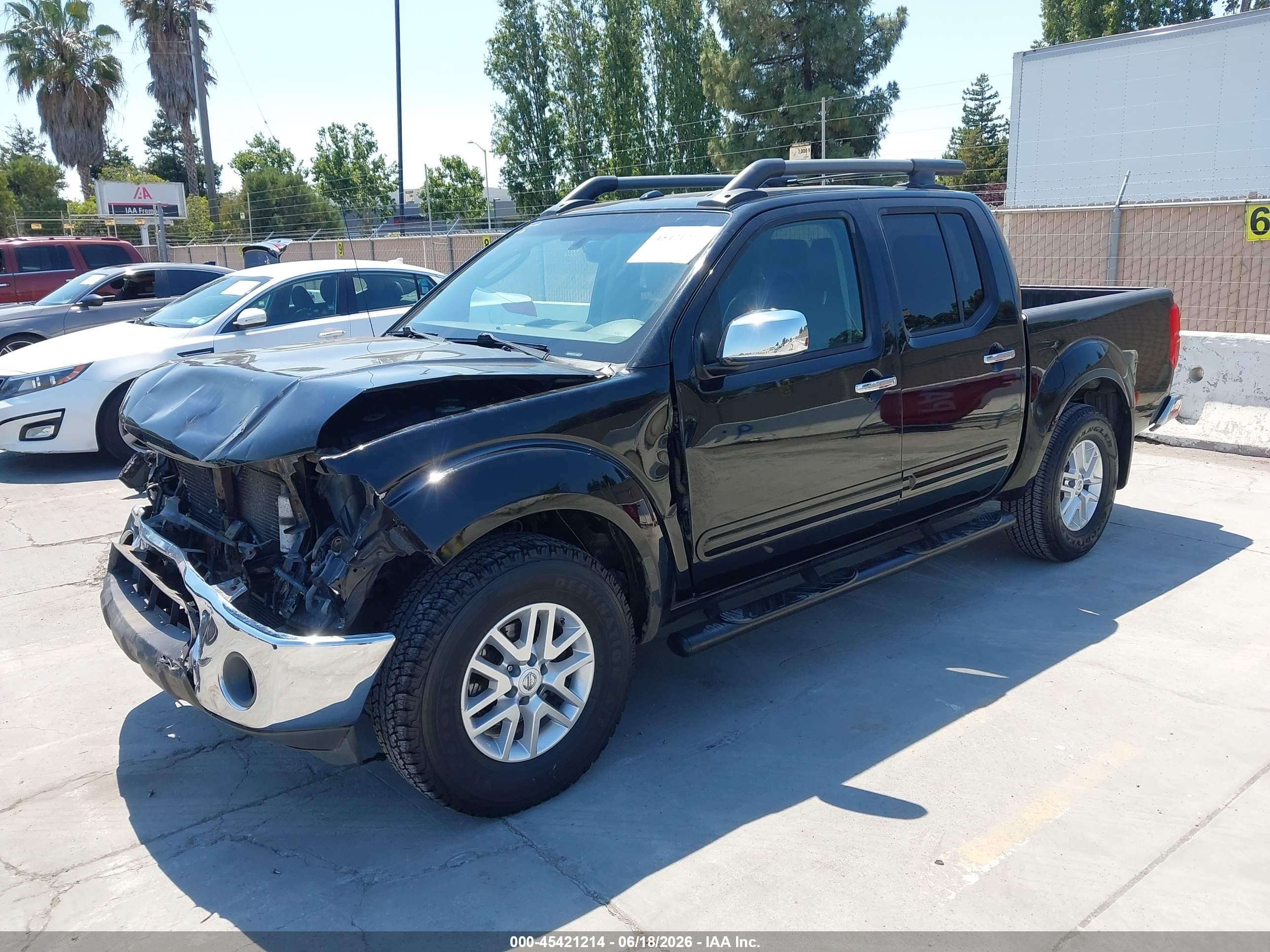2011 Nissan Frontier Sl Black vin: 1N6AD0EV7BC440969