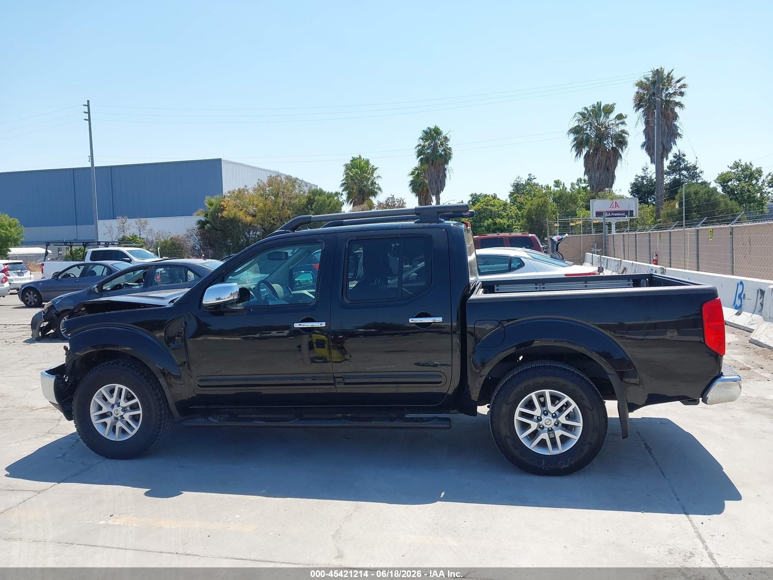 2011 Nissan Frontier Sl Black vin: 1N6AD0EV7BC440969