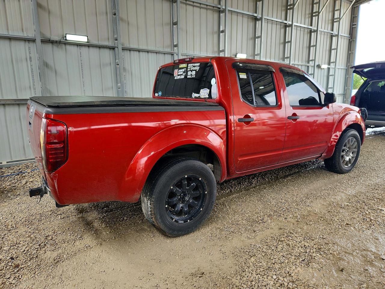 2012 Nissan Frontier S Red vin: 1N6AD0EV7CC409139