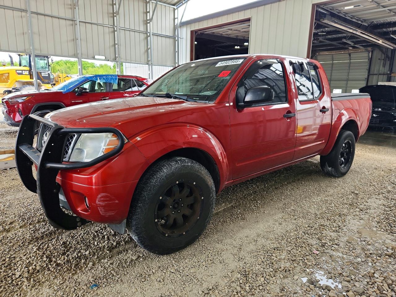 2012 Nissan Frontier S Red vin: 1N6AD0EV7CC409139