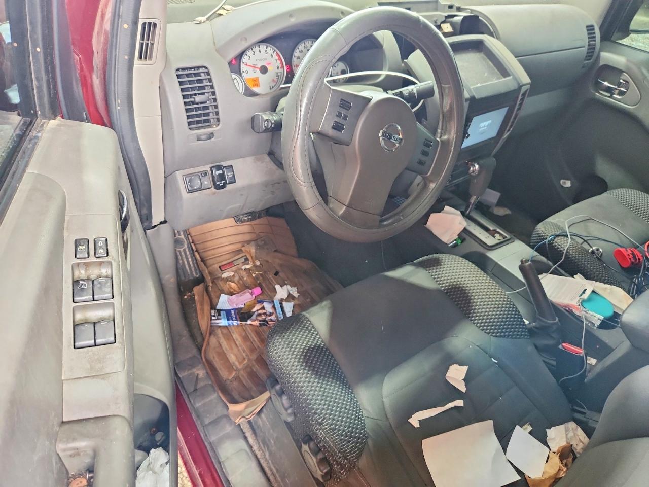 2012 Nissan Frontier S Red vin: 1N6AD0EV7CC409139