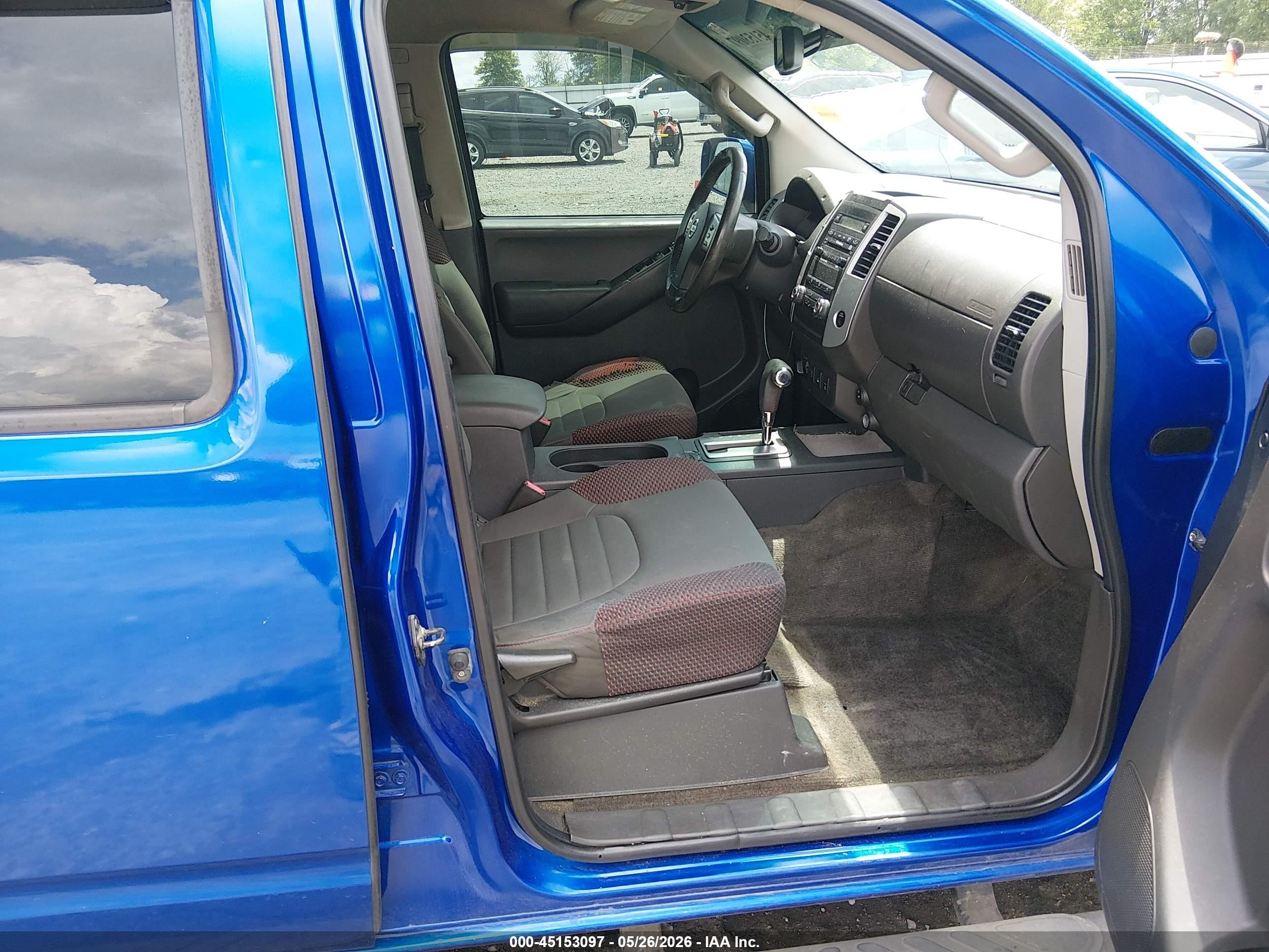 2012 Nissan Frontier Pro-4x Blue vin: 1N6AD0EV7CC436356