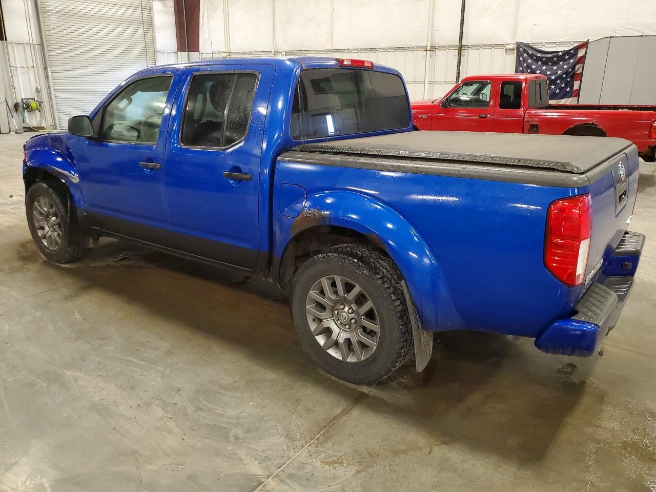 2012 Nissan Frontier S Blue vin: 1N6AD0EV7CC436552