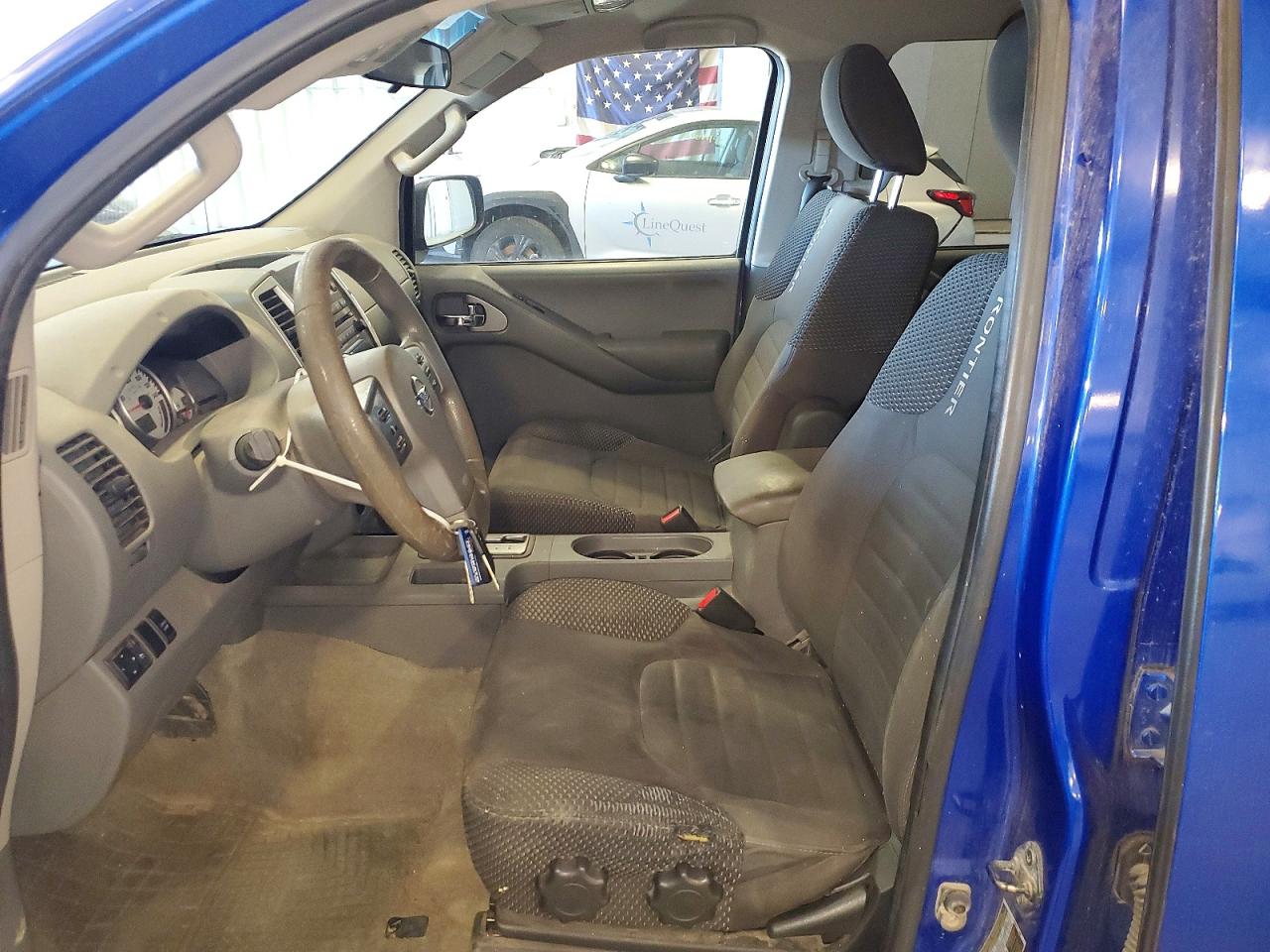 2012 Nissan Frontier S Blue vin: 1N6AD0EV7CC436552