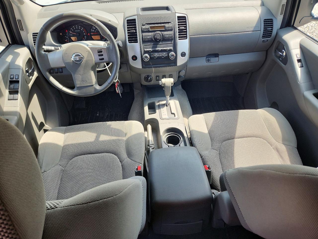 2012 Nissan Frontier S White vin: 1N6AD0EV7CC458079