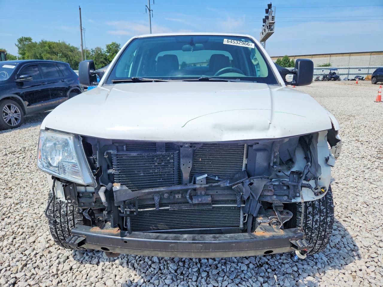 2012 Nissan Frontier S White vin: 1N6AD0EV7CC458079