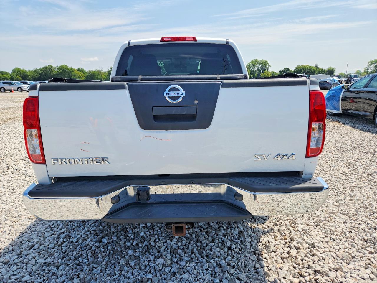 2012 Nissan Frontier S White vin: 1N6AD0EV7CC458079